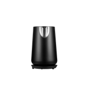 Boden Stark Anson Collection 1.7l stainless steel kettle in black, 2000w power, stylish kitchen appliance.
