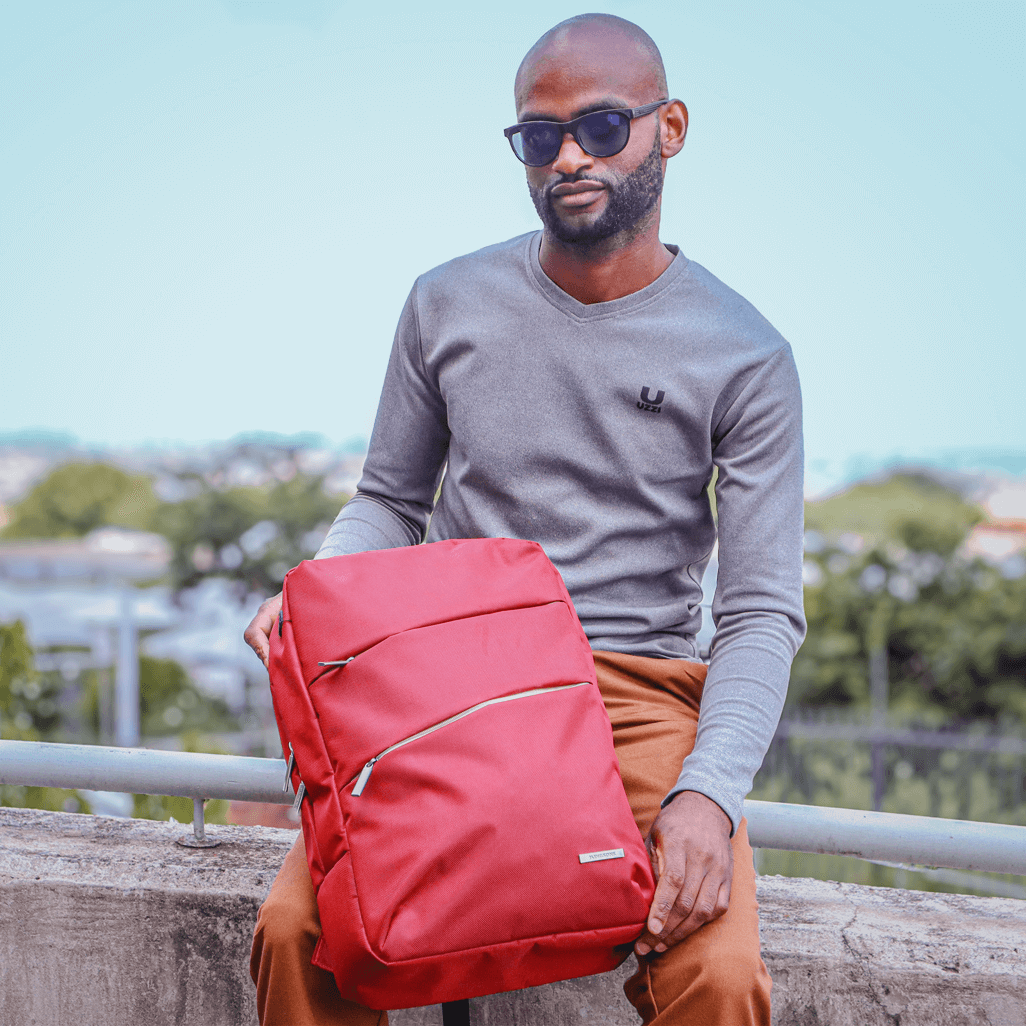 Kingsons Evolution 15.6 inch Laptop Backpack Red