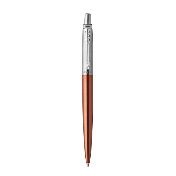 PARKER Jotter Ballpoint Pen - Chelsea Orange Chrome Trim