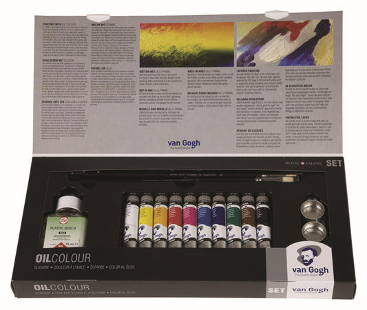 ROYAL TALENS VAN GOGH Oil Colour Combiset 10X20Ml