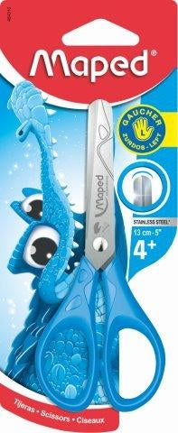 MAPED Scissors 13cm Essentials Left Handed - Card