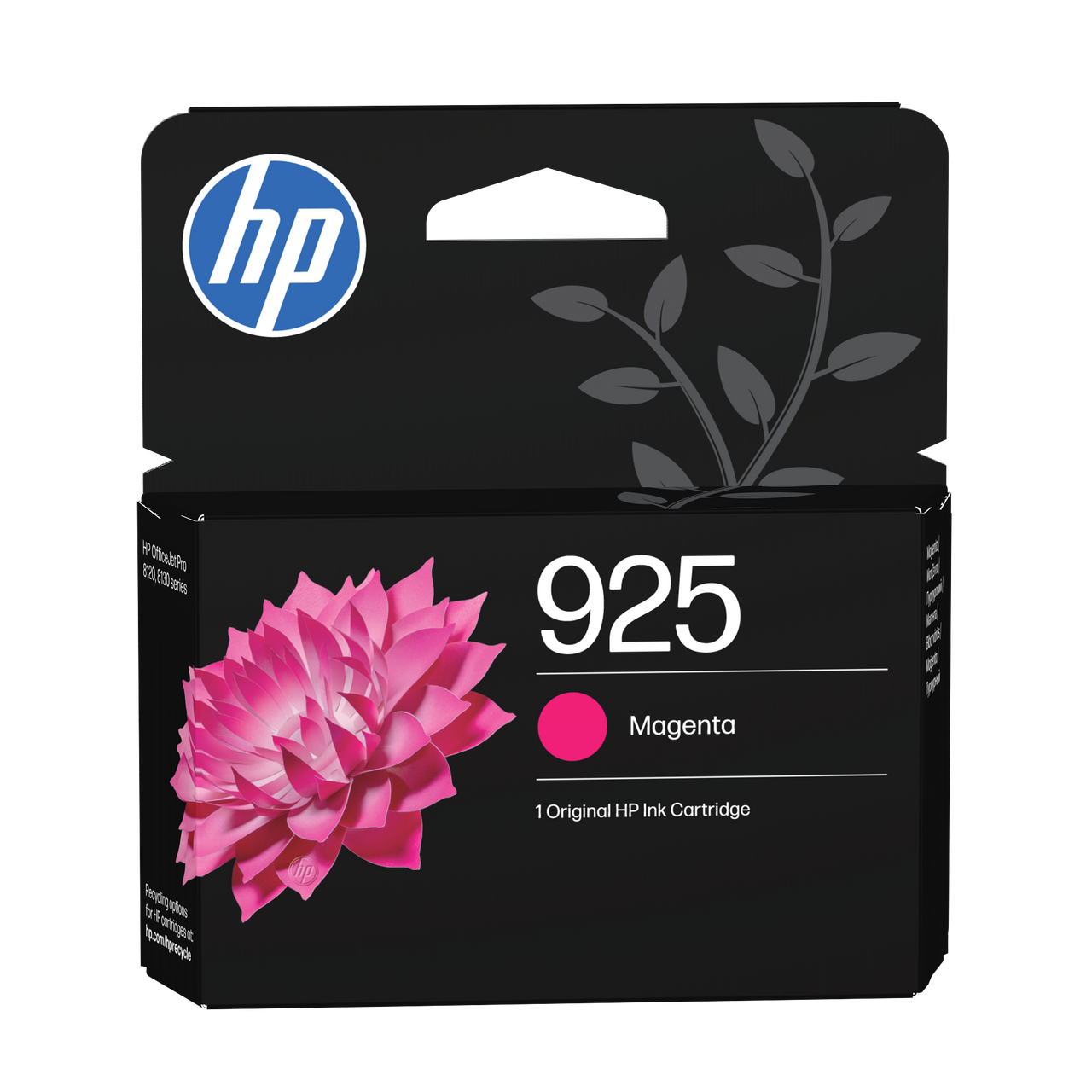 HP 925 Original Magenta Ink Cartridge  For HP Officejet Pro 8120 series: HP Officejet Pro 8310 series