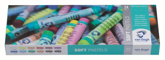 ROYAL TALENS VAN GOGH Soft Pastels Set 12 Colours