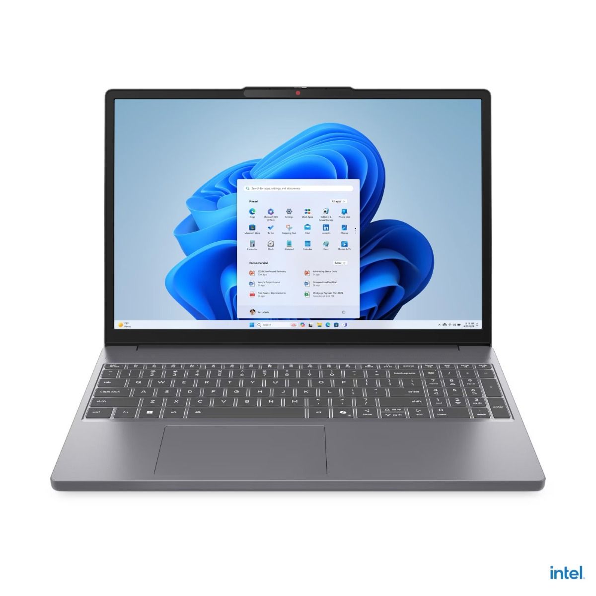 Lenovo Ideapad 3 Slim 15.3" FHD Core-i5 16GB 512GB Win 11 Home Grey Notebook