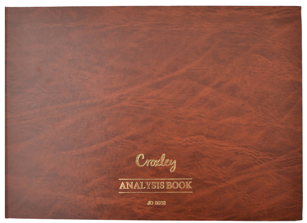 CROXLEY JD8032 Analysis Series 8 Full Bound 32 Column on 2 Page Cash Each