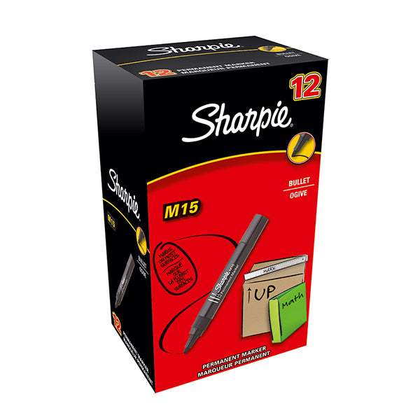 SHARPIE M15 Bullet Marker - Blk (Each)