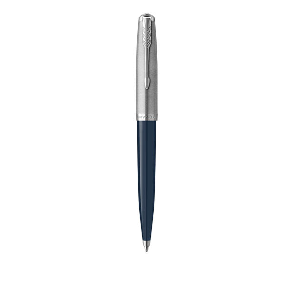 PARKER 51 Ballpoint Pen - Midnight Blue Chrome Trim
