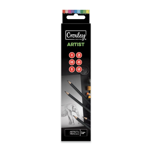 CROXLEY ARTIST SKETCH SET 6S