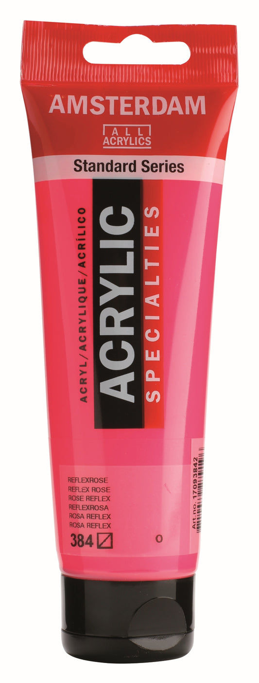 ROYAL TALENS AMSTERDAM Acrylic Colour - 120ml Tube (Reflex Rose)