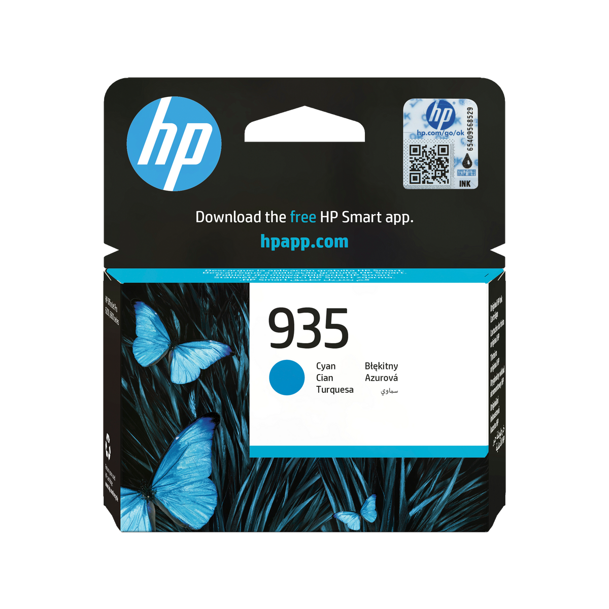 HP 935 Original Cyan  Ink Cartridge For HP Officejet Pro 6200: 6800 series