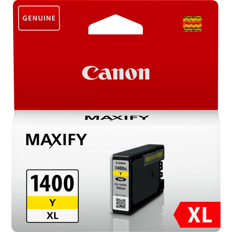 CANON INK CARTRIDGE PGI-1400XL YELLOW