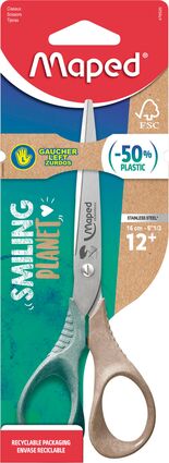 MAPED PLANET Scissor 16cm Shape Left FSC - Card
