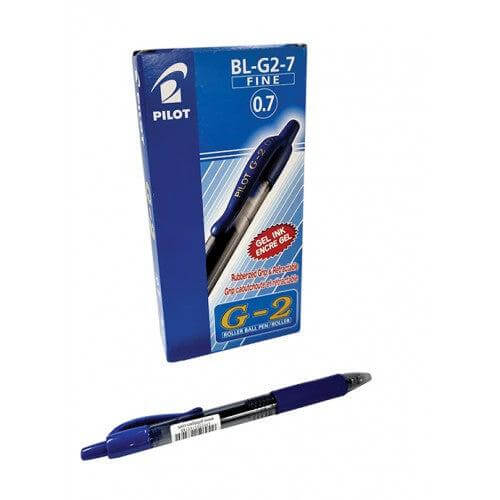 PILOT BL-G2-7 Gel Rollerball Pen (Box of 12)