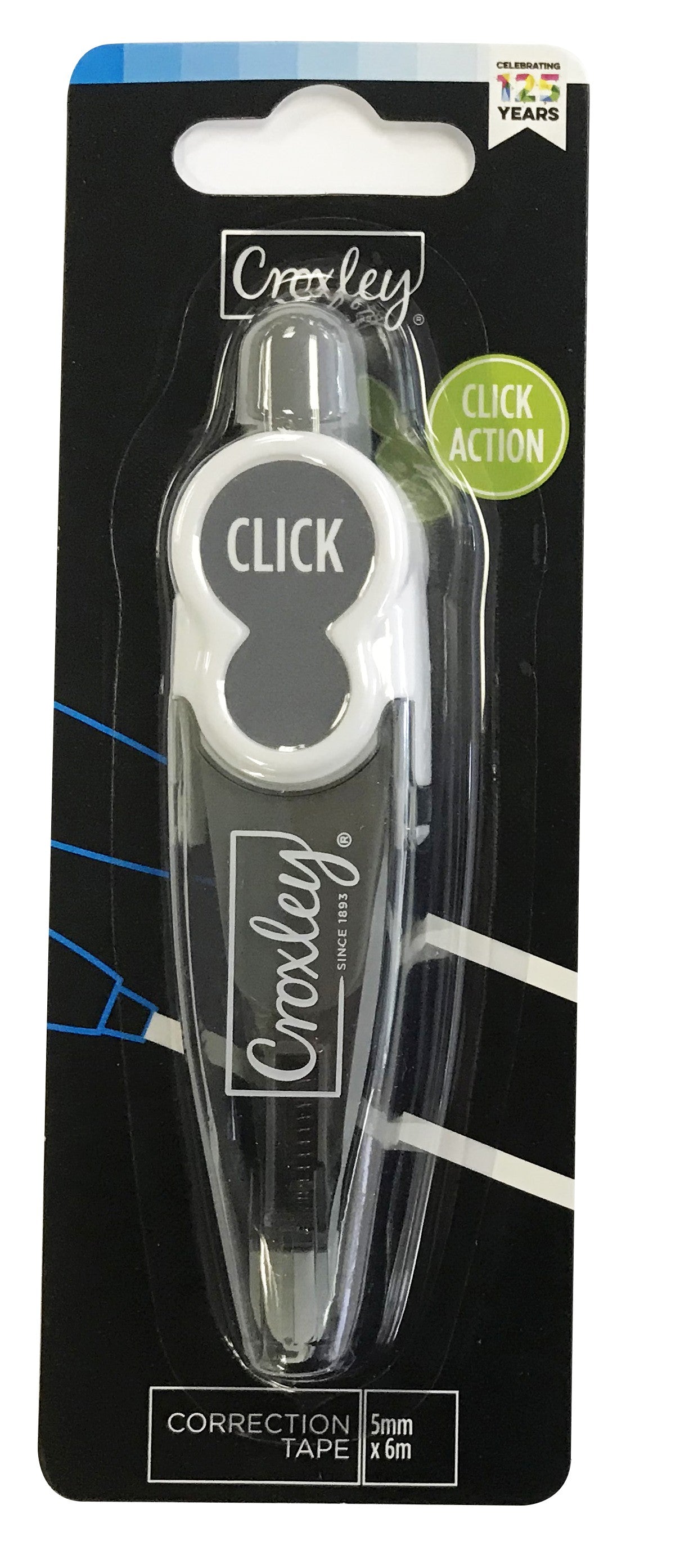 CROXLEY Correction Tape Retractable