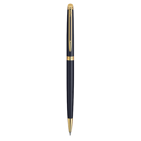 WATERMAN Hemisphere Ballpoint Pen - Matte Black Gold Trim