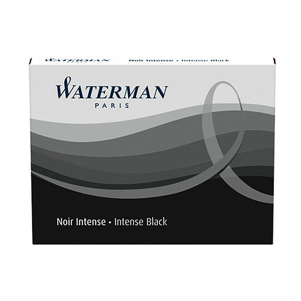WATERMAN Fountain Pen Ink Cartridge - Black