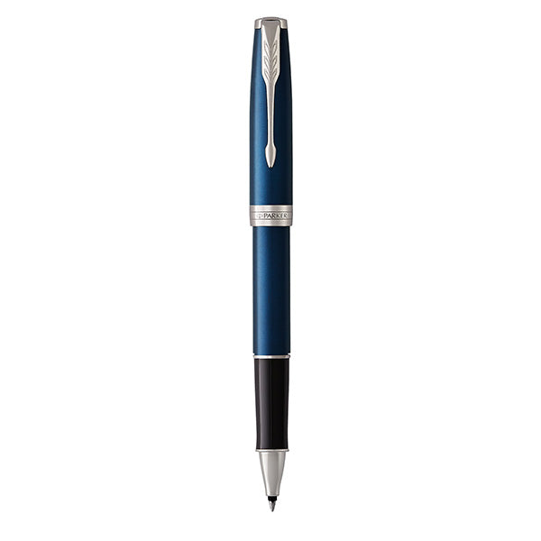 PARKER Sonnet Rollerball Pen - Blue Chrome Trim