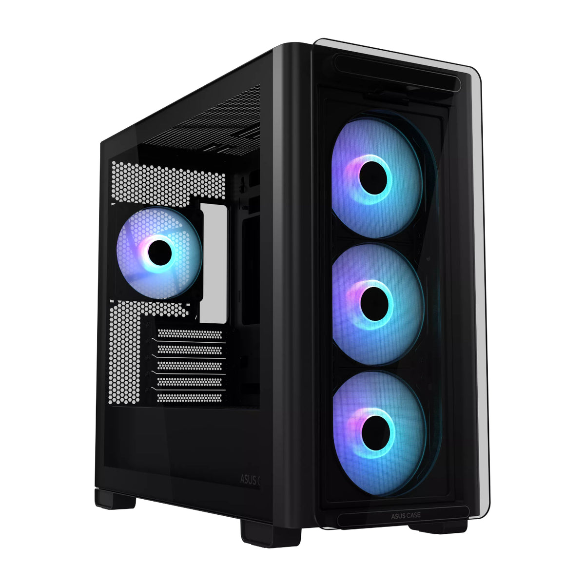 Asus A23 PLUS ARGB Micro-ATX Gaming Chassis – Black - Unboxed