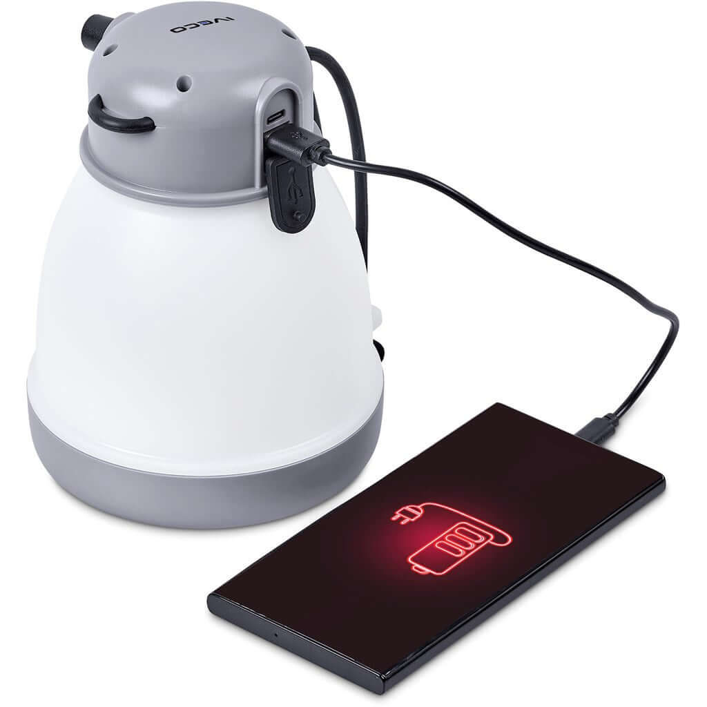 AH-SC-72-B  Swiss Cougar Manila Lantern & Power Bank - 3,600mAh