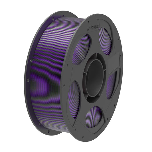 Anycubic PLA Silk Dual Filament 1kg – Black/Purple