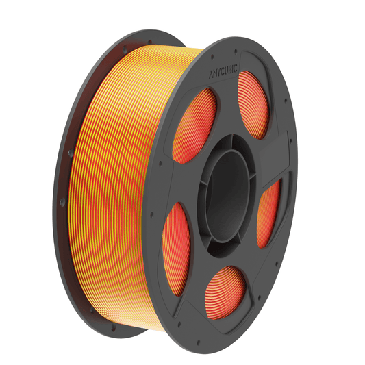 Anycubic PLA Silk Dual Filament – Red/Gold
