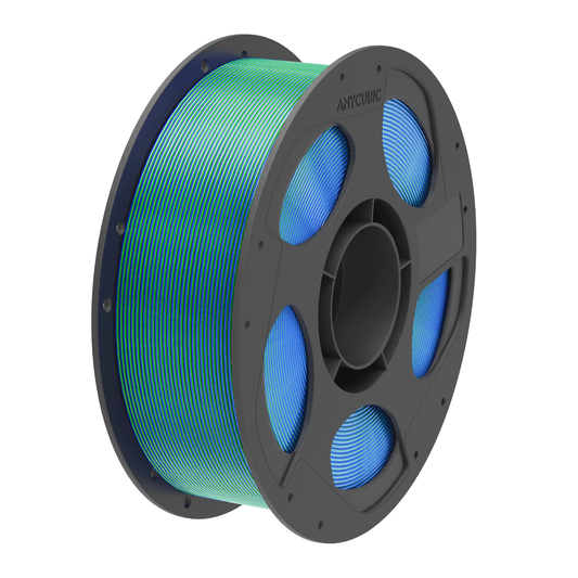 Anycubic PLA Silk Dual Filament 1kg – Blue/Green