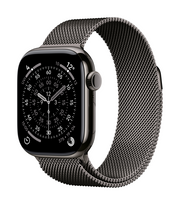Apple Watch Series 11 GPS + Cellular 46mm Slate Titanium Case with Slate Milanese Loop - M/l