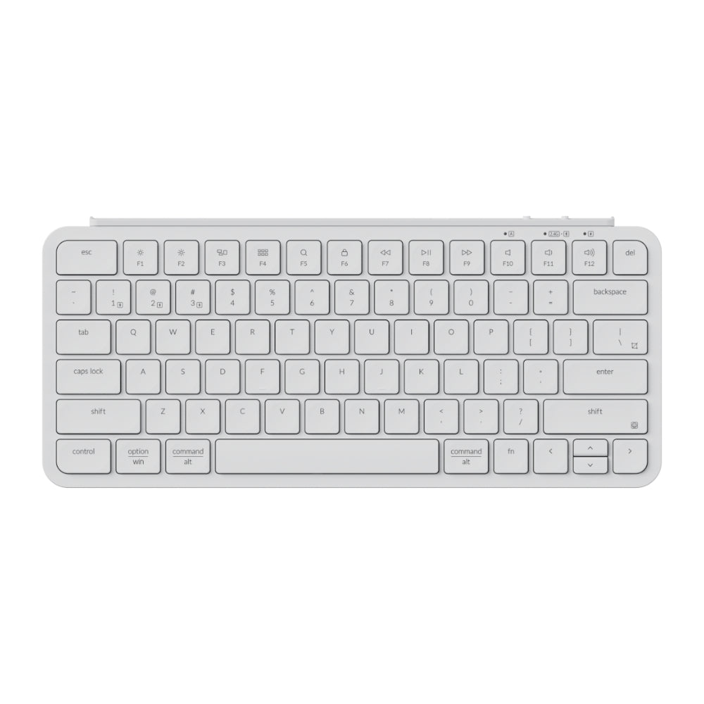 Keychron B1 Pro Ultra-Slim 75% Wireless Keyboard – Ivory White - Unboxed