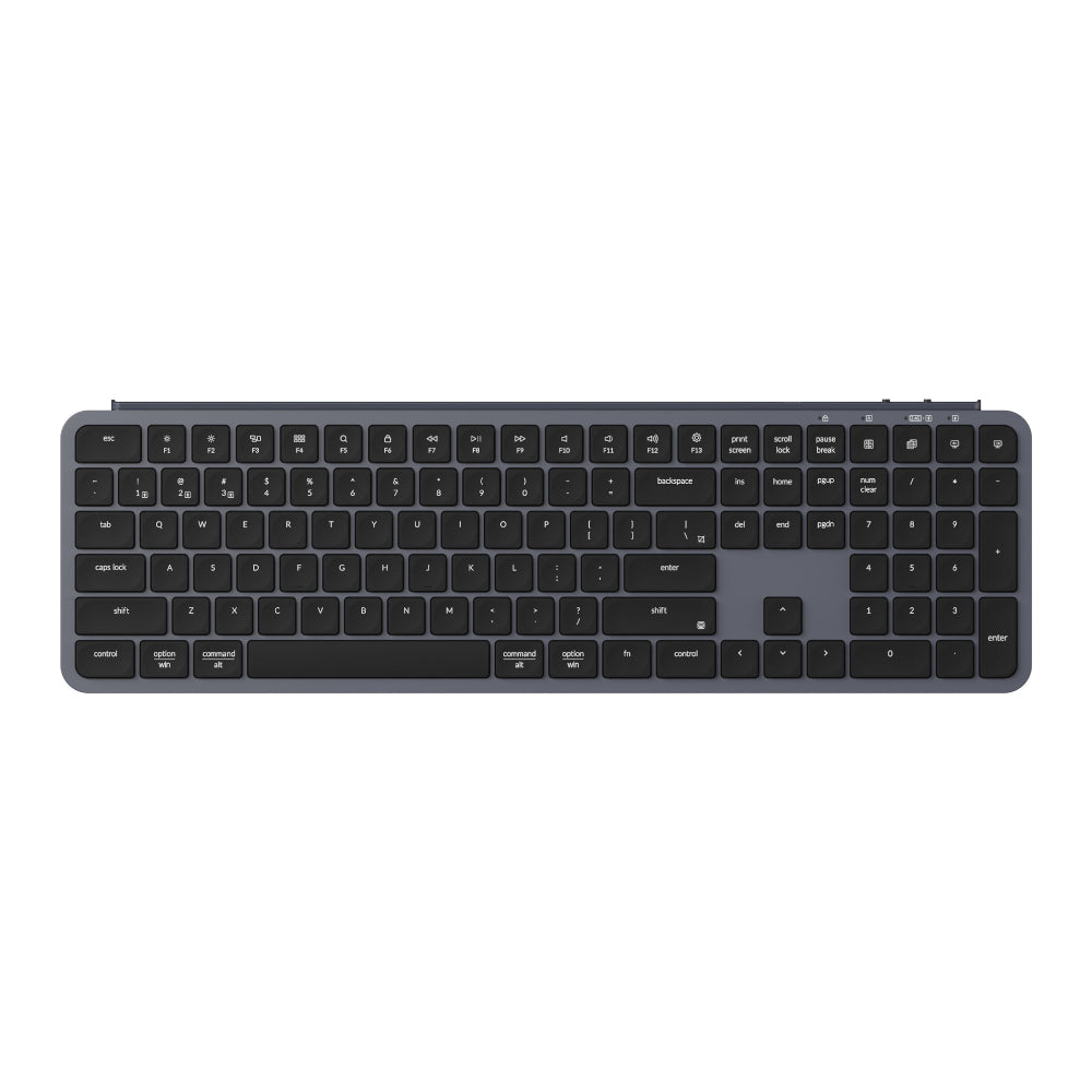 Keychron B6 Pro Ultra-Slim 100% Wireless Keyboard – Space Grey