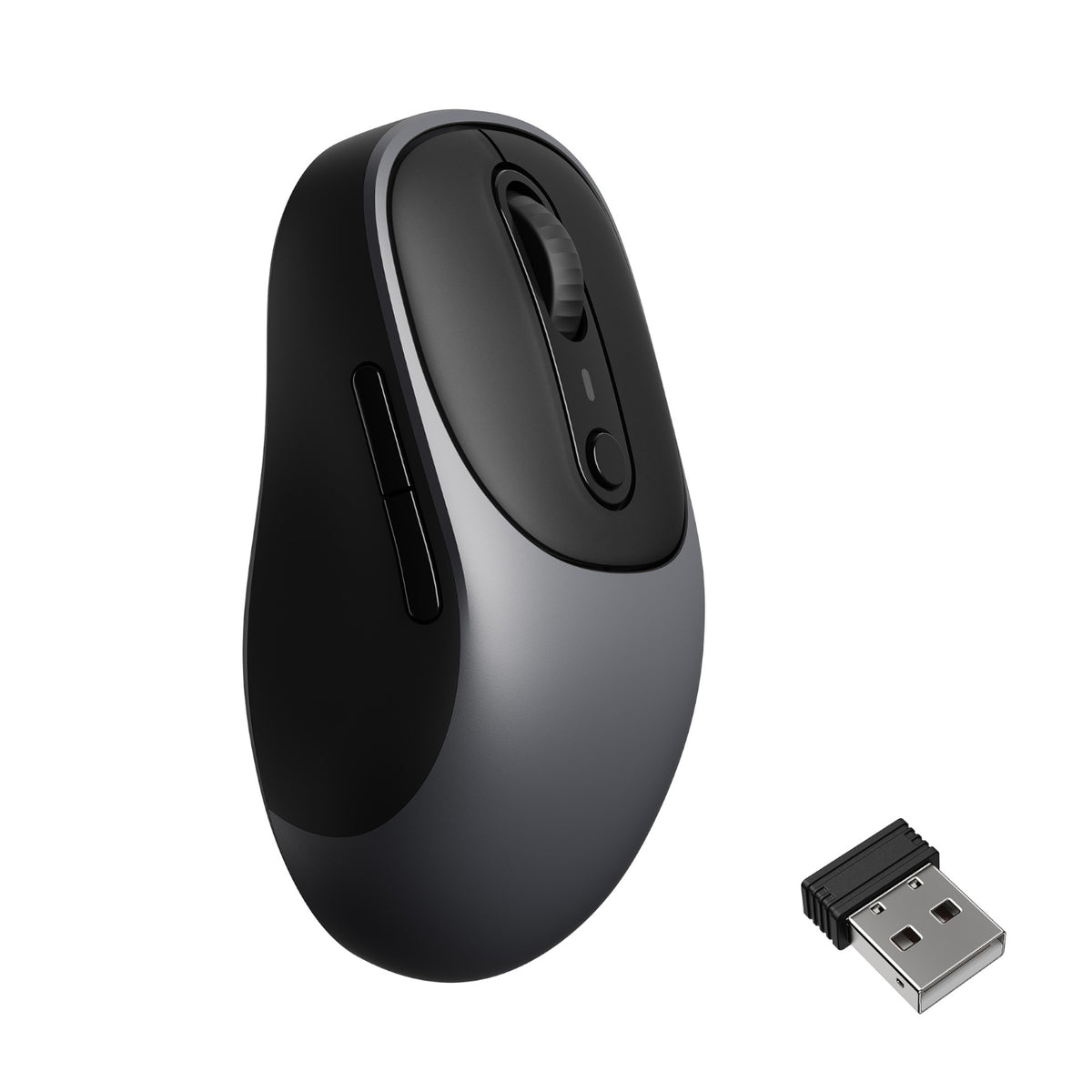 Keychron BM24 Wireless Silent Mouse – Metal Grey