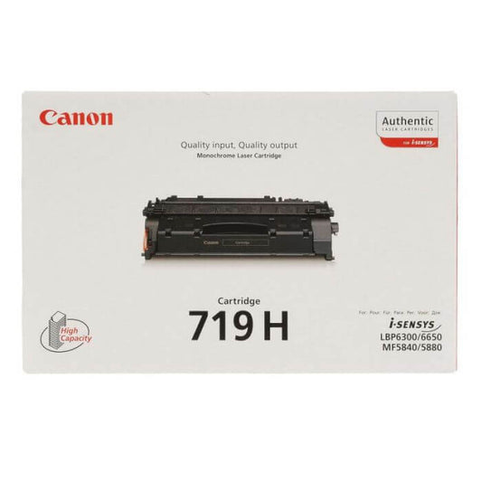 CANON TONER CARTRIDGE 719 H/YIELD BLACK