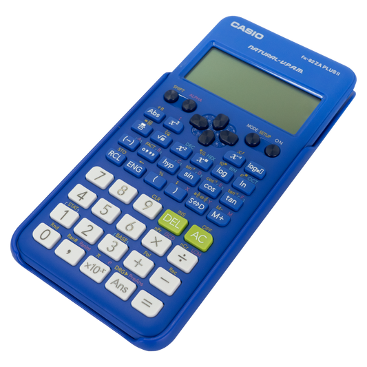 Casio FX-82 ZA Plus II Calculator - Blue