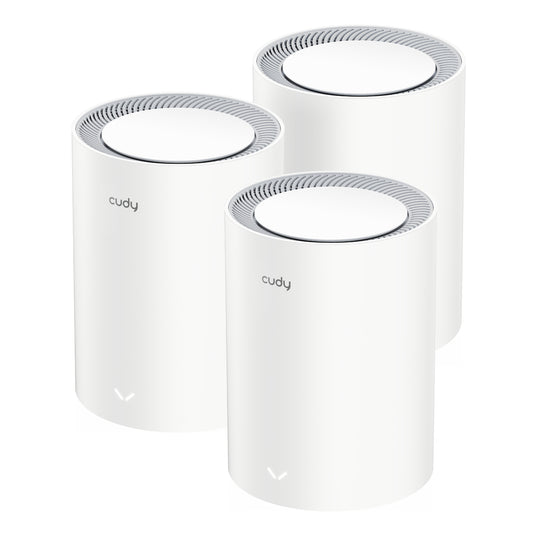 Cudy AX3000 Wi-Fi 6 Mesh Kit 3 Pack – White - Unboxed