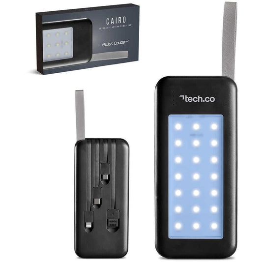 MT-SC-409-B  Swiss Cougar Shanghai Fast Charge 18W Power Bank – 10,000mAh