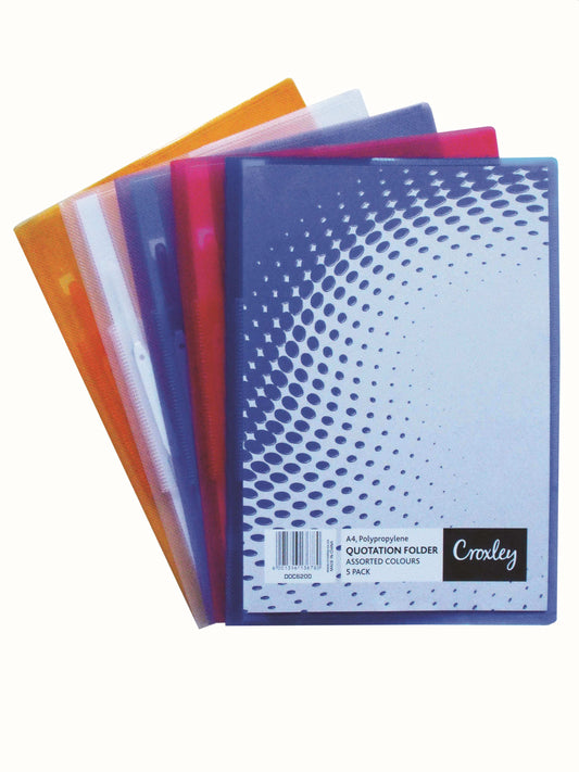 CROXLEY Presentation Folder (Pack of 12)