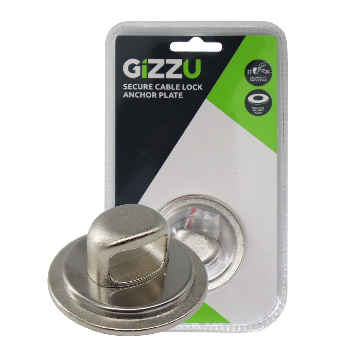 GIZZU Laptop Lock Plate - Unboxed