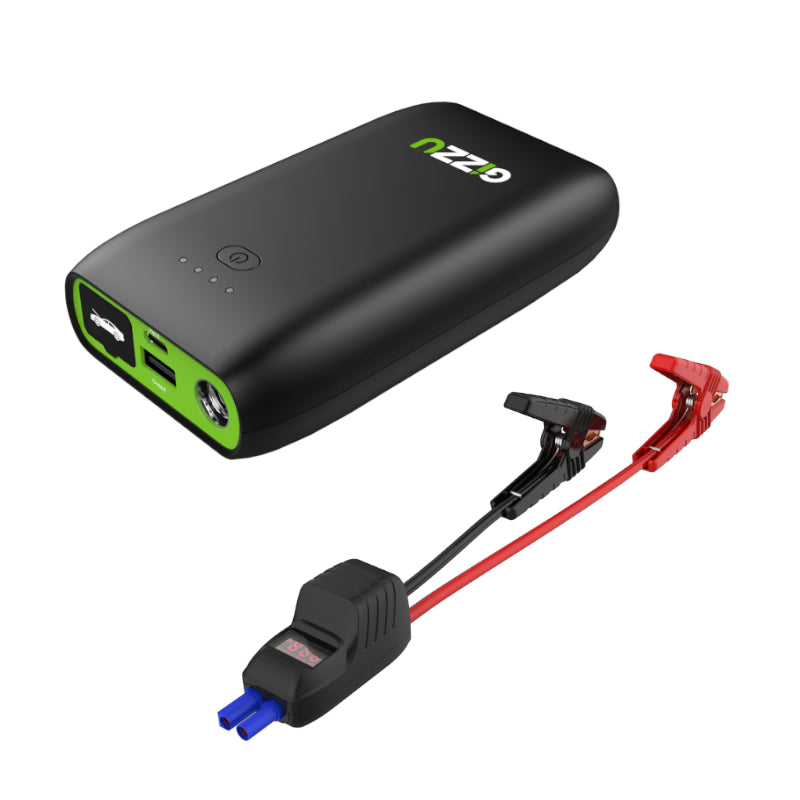GIZZU 1000A Jump Starter 10400mAh – Black - Unboxed