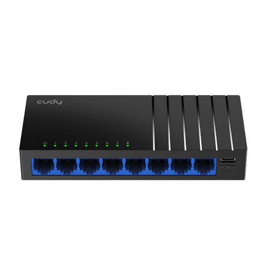 Cudy GS108D 8-Port Gigabit Desktop Switch (USB Type-C Power)