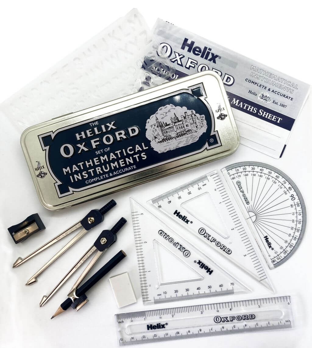 HELIX OXFORD Math Set 11 Piece - Original X54289DS