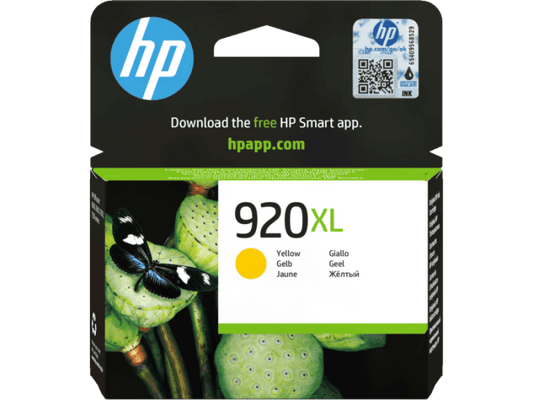 HP 920XL High Yield Yellow Original Ink Cartridge ~700 pgs