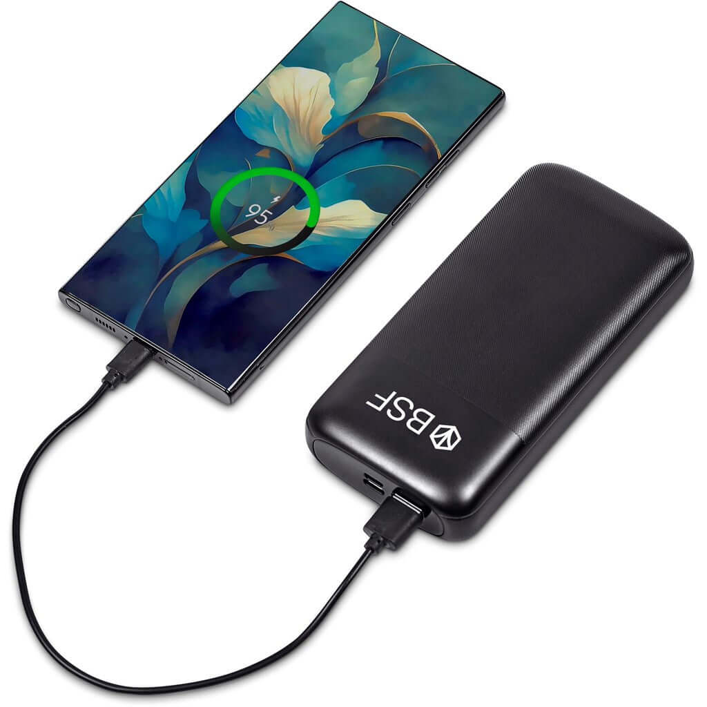 MT-AV-471-B  Alex Varga Spartacus Fast Charge 20W Power Bank -20000mAh