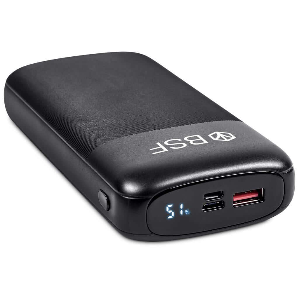 MT-AV-471-B  Alex Varga Spartacus Fast Charge 20W Power Bank -20000mAh