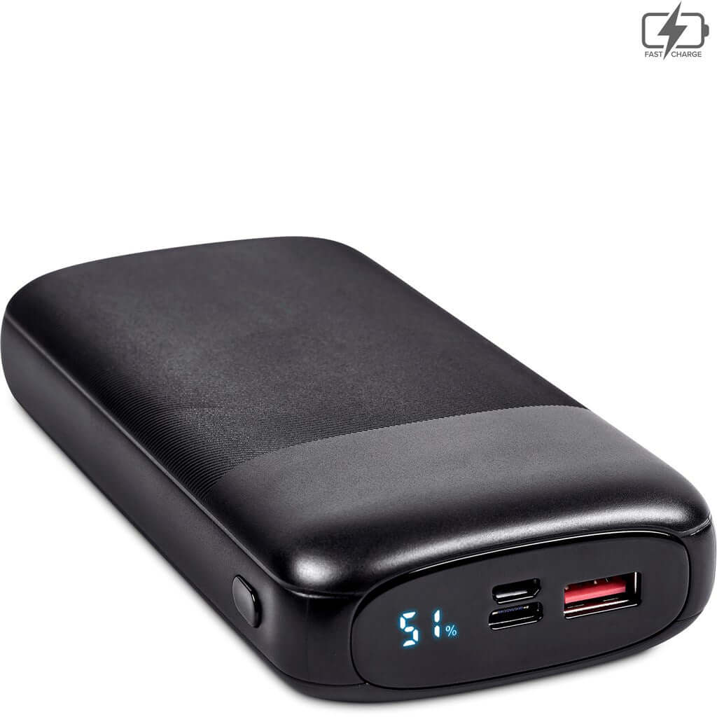 MT-AV-471-B  Alex Varga Spartacus Fast Charge 20W Power Bank -20000mAh