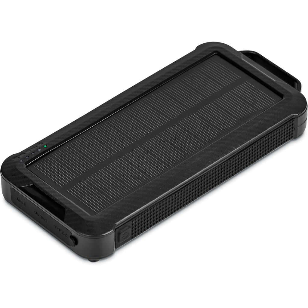 MT-SC-431-B  Swiss Cougar Havana Wireless Charging Solar Power Bank - 10 000mAh