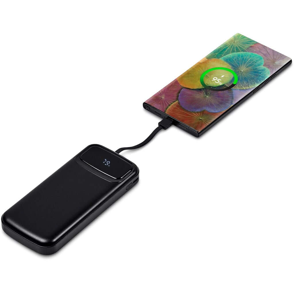 MT-SC-488-B  Swiss Cougar Bratislava Fast Charge 22.5W Power Bank - 10,000mAh