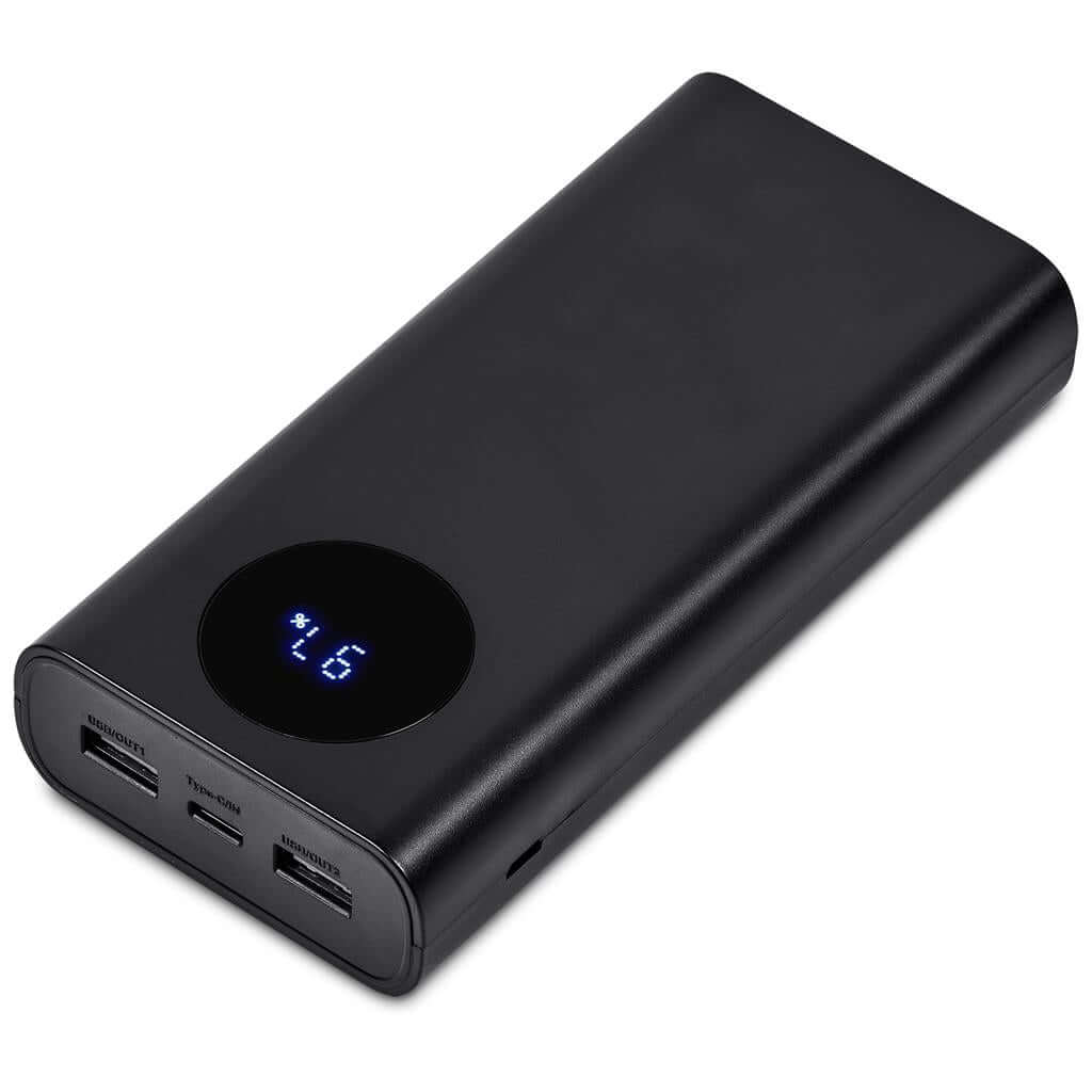 MT-SC-490-B  Swiss Cougar Busan Fast Charge 20W Power Bank - 20,000mAh