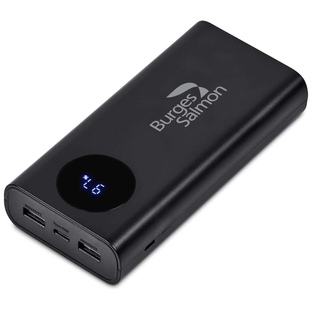 MT-SC-490-B  Swiss Cougar Busan Fast Charge 20W Power Bank - 20,000mAh