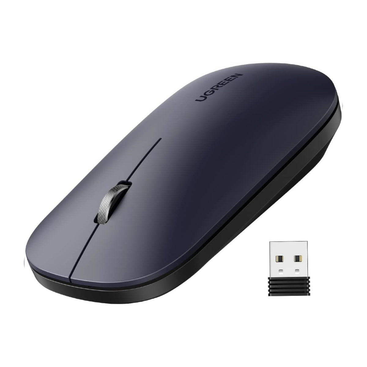 UGREEN Portable 2.4GHz Wireless Mouse – Black - Unboxed