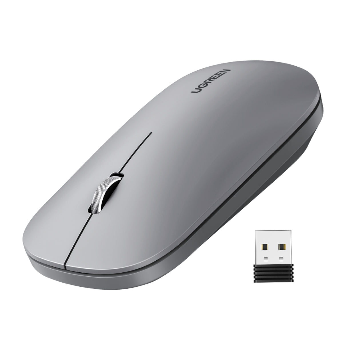UGREEN Portable 2.4GHz Wireless Mouse – Grey