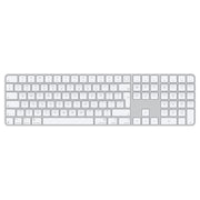 Magic Keyboard with Touch Id and Numeric Keypad for Mac Models with Apple Silicon - International English - White Keys